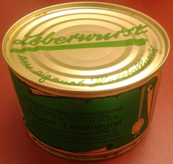 Hausmacher Leberwurst in 400g Dose